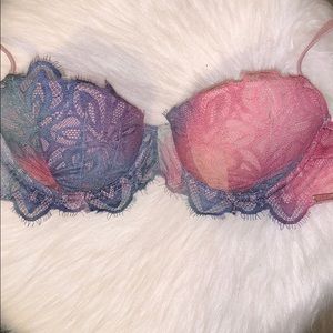 Victoria Secret PINK lace Mermaid push-up bra